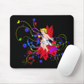 Rotflügelige Fee (Fairy) Mousepad (Mit Mouse)