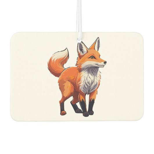 Rotfuchs Autolufterfrischer (Vorderseite)
