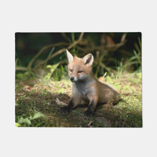 Rotfuchs Fußmatte (Vorderseite)