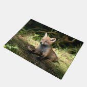 Rotfuchs Fußmatte (Schrägansicht)