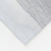 Rotfuchs im Winterschnee Fleecedecke (Ecke)