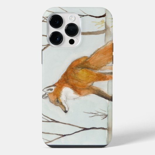 Rotfuchs iPhone Hülle (Rückseite)