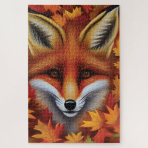 Rotfuchs-Jigsaw-Puzzle Puzzle