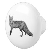 Rotfuchs-Keramikgriff II Keramikknauf (Rechts)