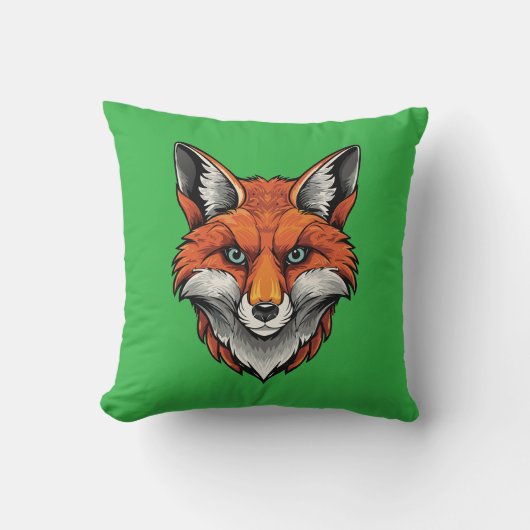 Rotfuchs Kissen (Vorderseite)
