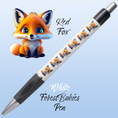 Rotfuchs, Niedlicher, einzigartiger Whimsischer Wa Kugelschreiber