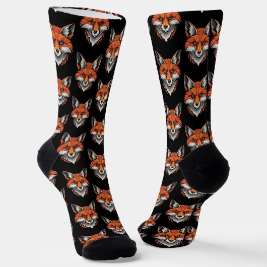 Rotfuchs Socken (Gewinkelt)
