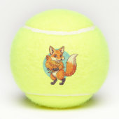 Rotfuchs Tennisbälle (Rückseite)