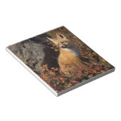 Rotfuchs, Vulpes vulpes Notizblock (angewinkelt)