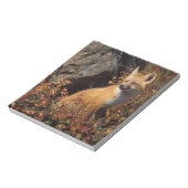 Rotfuchs, Vulpes vulpes Notizblock (Rotiert)