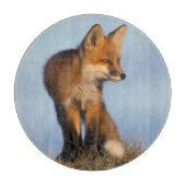 Rotfuchs, Vulpes vulpes Schneidebrett (Vorderseite)