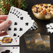 Rotfuchs-Waldwiese TIER-Poker Spielkarten (In Situ)