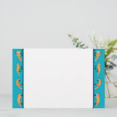 Rotfüchse Briefpapier (Stehend Vorderseite)