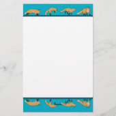 Rotfüchse Briefpapier (Rückseite)