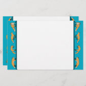 Rotfüchse Briefpapier (Vorne/Hinten)