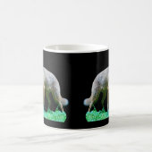 Rotfuchsjunges Grüner Moos Wald Forst Wildtiere Kaffeetasse (Mittel)