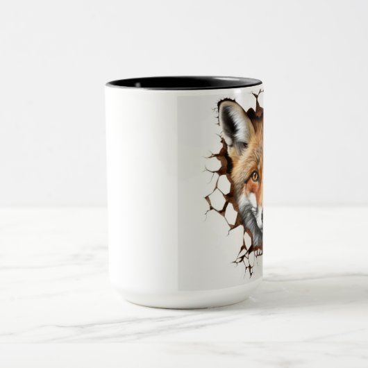 Rotfuchsprofil Tasse (Zentrum)