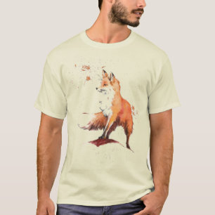 Rotfußfarbe T-Shirt