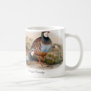Rotfüßige Rebhuhn-Kaffee-Tasse Kaffeetasse