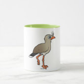 Rotfüßiges Seriema Tasse (Zentrum)