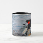 ROTGEFLÜGELTE AMSEL - Tasse (Zentrum)
