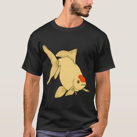 Rotgekrönter Goldfisch T-Shirt (Vorderseite)