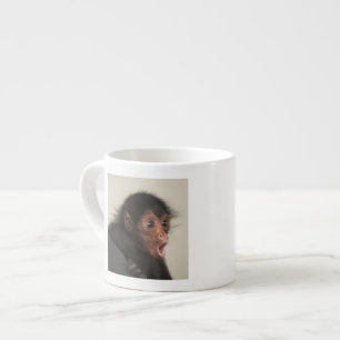 Rotgesicht-Klammeraffe Ateles paniscus) Espressotasse