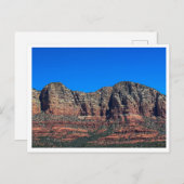 Rotgestein Postkarte (Vorne/Hinten)