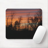 Rotglühen-Sonnenuntergang mousepad (Mit Mouse)