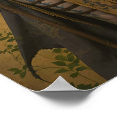 Rotglühend Poster (Ecke)