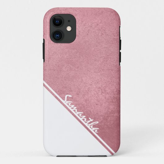 Rotgold Case-Mate iPhone Hülle (Rückseite)