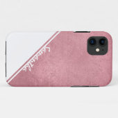 Rotgold Case-Mate iPhone Hülle (Rückseite (Horizontal))