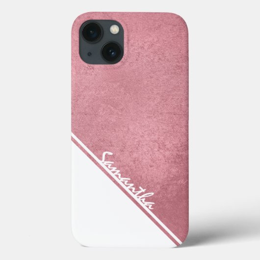 Rotgold Case-Mate iPhone Hülle (Rückseite)