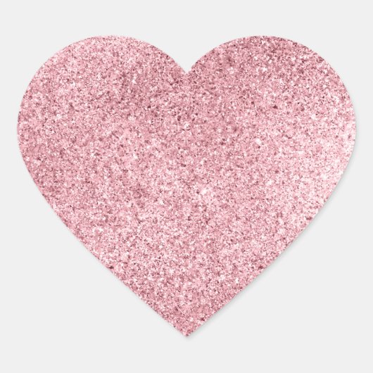 Rotgold Herz-Aufkleber (Vorderseite)