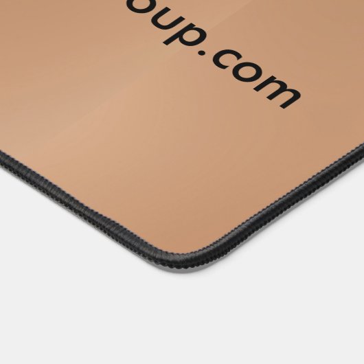 Rotgold | Red Color Real Anwesen Schreibtischunterlage (Ecke)