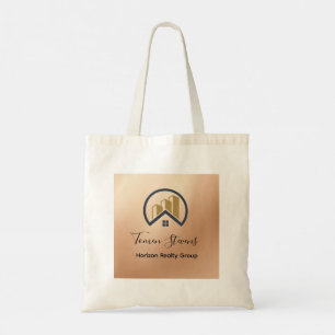 Rotgold Red Color Real Anwesen Tragetasche