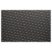 Rotgold | Vintages Schlüsselmuster Stoff (Fat Quarter (45,7 x 55,9 cm))