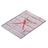 Rotgraffiti Notizblock (Linke Seite)