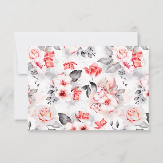 Rotgraue Blume (Rückseite)