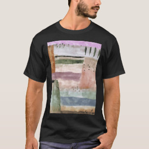 Rotgrün und Violett-Gelbe Rhythmen Abstract ,expre T-Shirt