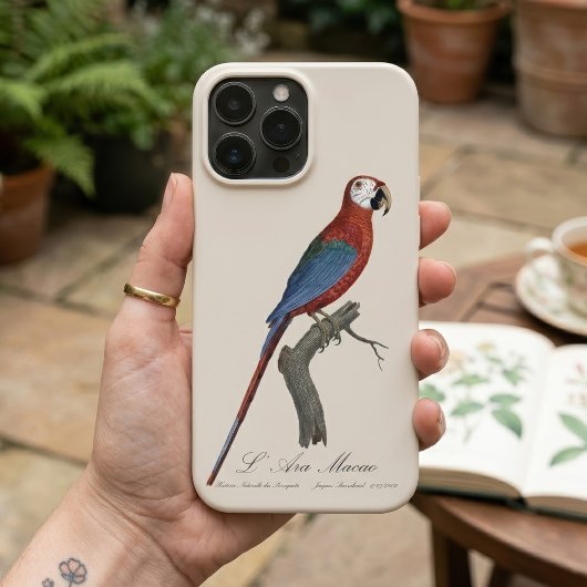 Rotgrüner Ara, Ara chloropterus Case-Mate iPhone Hülle