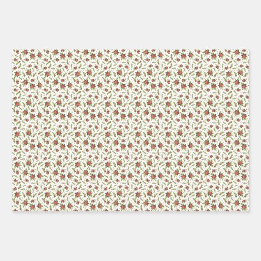 Rotgrünes Schrictmac-Packpapier Geschenkpapier Set (Vorderseite 3)