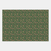 Rotgrünes Schrictmac-Packpapier Geschenkpapier Set (Vorderseite 2)