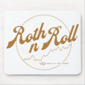 Roth n Roll Finance Humor Mouse Pad Mousepad (Vorne)