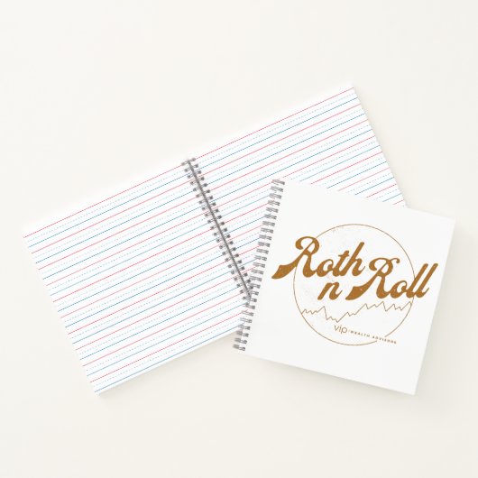 Roth n Roll Finance Humor Notebook Notizblock (Innenseite)