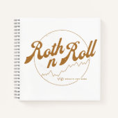 Roth n Roll Finance Humor Notebook Notizblock (Vorderseite)