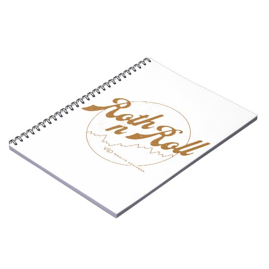 Roth n Roll Finance Humor Notebook Notizblock (Linke Seite)