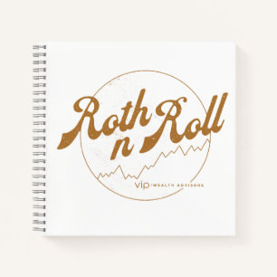 Roth n Roll Finanz Humor Notizbuch