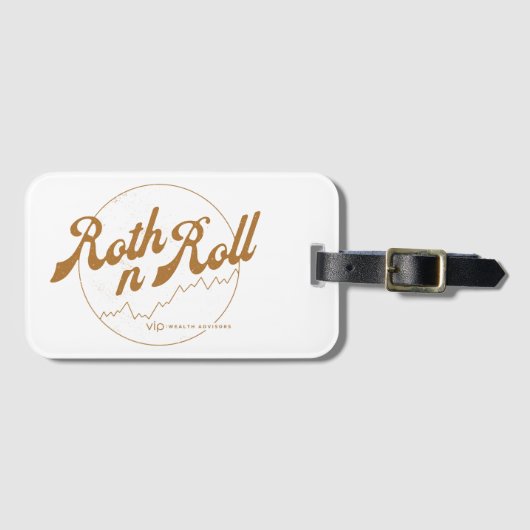 Roth n Roll Gepäckanhänger (Vorderseite (Horizontal))