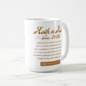 Roth n Roll World Tour Coffee Mug 15oz Kaffeetasse (VorderseiteRechts)